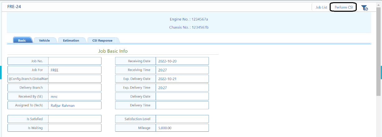 installation and setup of budget module